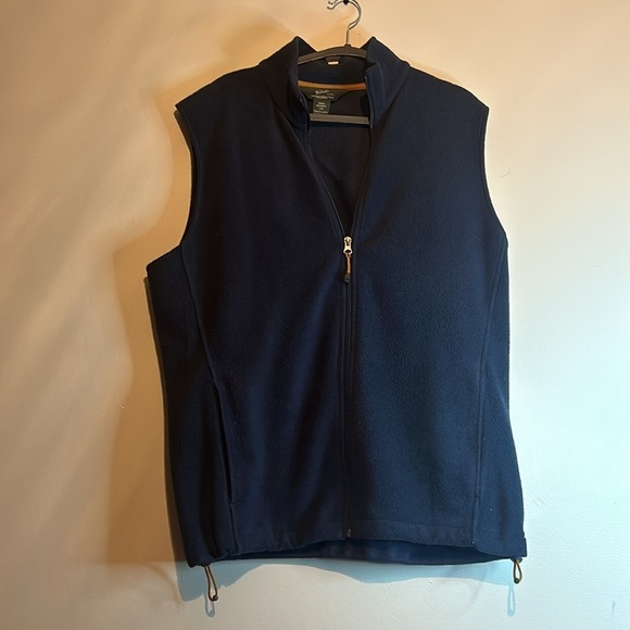Woolrich Navy Blue Fleece Vest - Picture 12 of 17